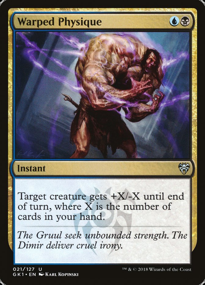 Warped Physique [Guilds of Ravnica Guild Kit]-1