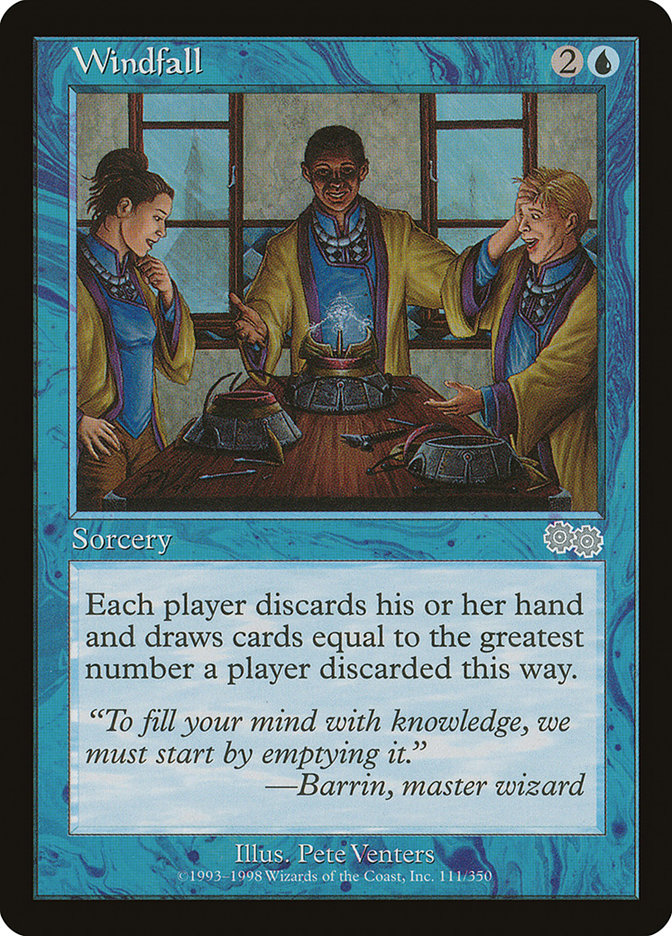 Windfall [Urza's Saga]-1