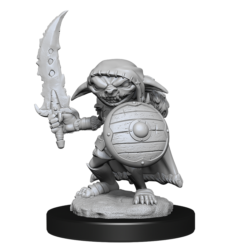 Pathfinder Deep Cuts Unpainted Miniatures Goblin Male Fighter-1