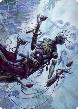 Myojin of Grim Betrayal Art Card [Kamigawa: Neon Dynasty Art Series]-1