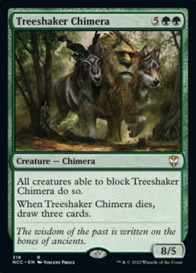 Treeshaker Chimera [Streets of New Capenna Commander]-1