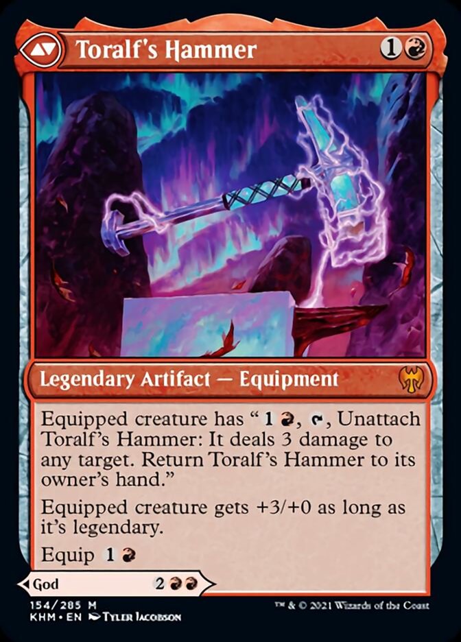 Toralf, God of Fury // Toralf's Hammer [Kaldheim]-2