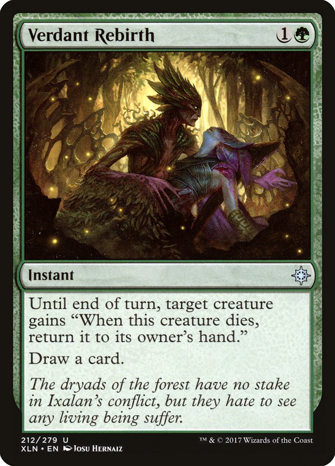 Verdant Rebirth [Ixalan]-1