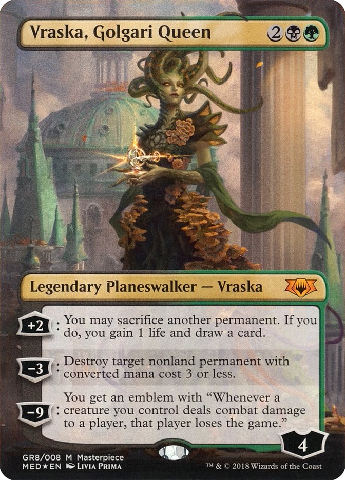 Vraska, Golgari Queen [Mythic Edition]-1