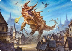 Tarrasque Art Card [Dungeons & Dragons: Adventures in the Forgotten Realms Art Series]-1