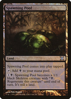 Spawning Pool (Premium Foil) [Tenth Edition]-1