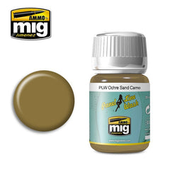 Ammo by MIG Panel Line Wash Ochre for Sand Camo 35ml-1