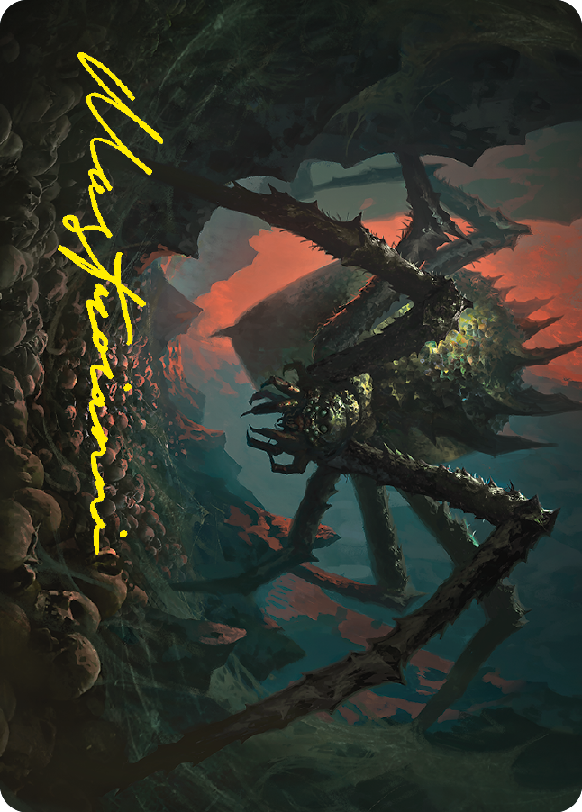 Shelob, Child of Ungoliant Art Card (Gold-Stamped Signature) [The Lord of the Rings: Tales of Middle-earth Art Series]-1