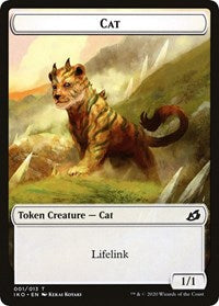 Cat // Human Soldier (005) Double-Sided Token [Ikoria: Lair of Behemoths Tokens]-1