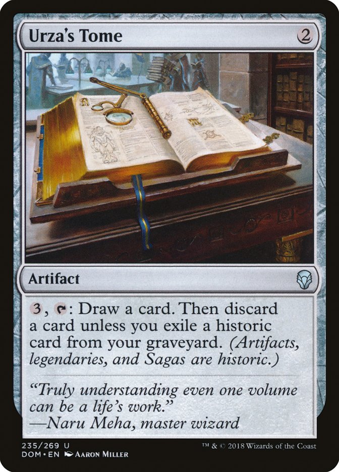 Urza's Tome [Dominaria]-1