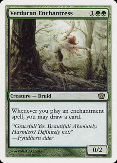 Verduran Enchantress [Eighth Edition]-1