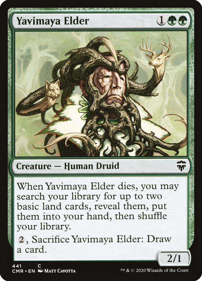 Yavimaya Elder [Commander Legends]-1