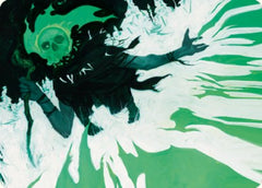 Bone Splinters Art Card [Dominaria United Art Series]-1