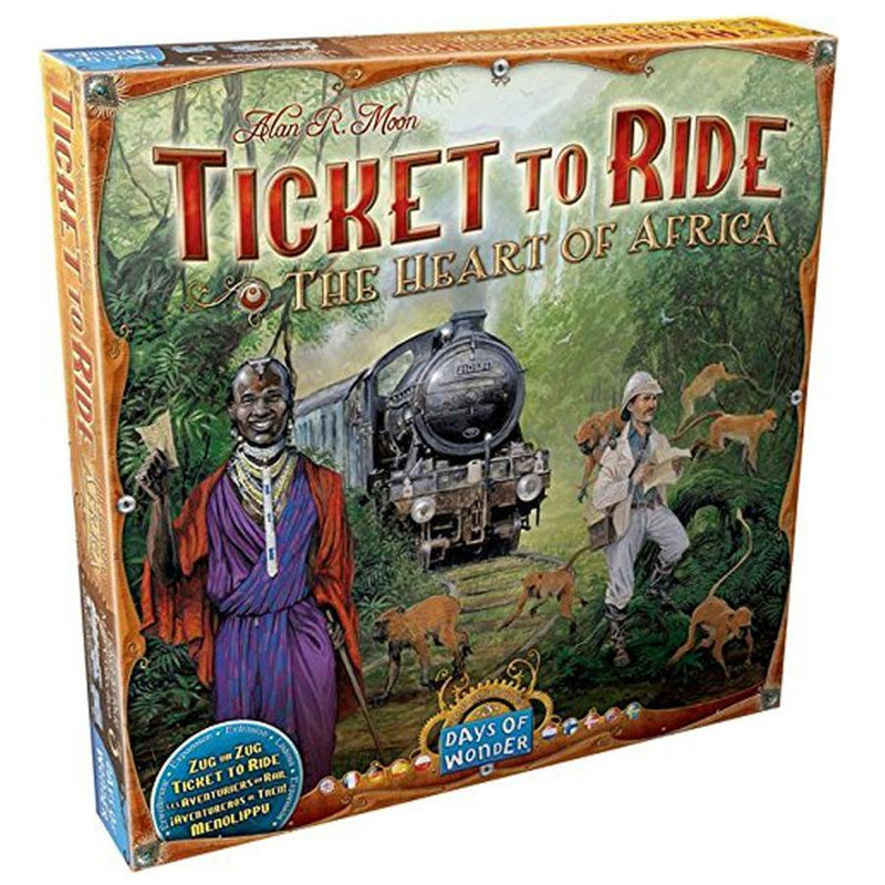 Ticket to Ride Heart of Africa Map Set-1