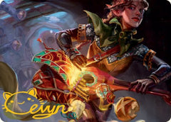 Bag of Holding Art Card (Gold-Stamped Signature) [Dungeons & Dragons: Adventures in the Forgotten Realms Art Series]-1