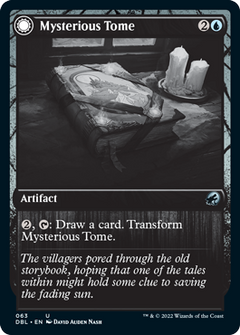 Mysterious Tome // Chilling Chronicle [Innistrad: Double Feature]-1