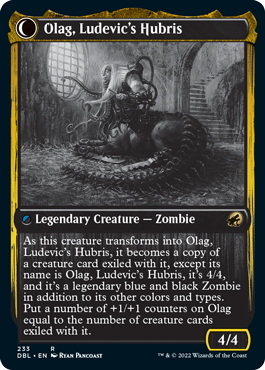 Ludevic, Necrogenius // Olag, Ludevic's Hubris [Innistrad: Double Feature]-2