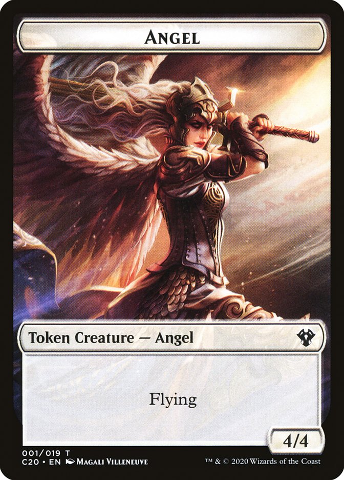 Angel Token [Commander 2020 Tokens]-1