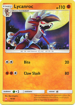 Lycanroc (16/30) [Sun & Moon: Trainer Kit - Lycanroc]-1