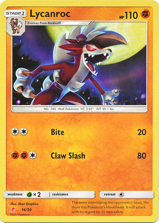 Lycanroc (16/30) [Sun & Moon: Trainer Kit - Lycanroc]-1