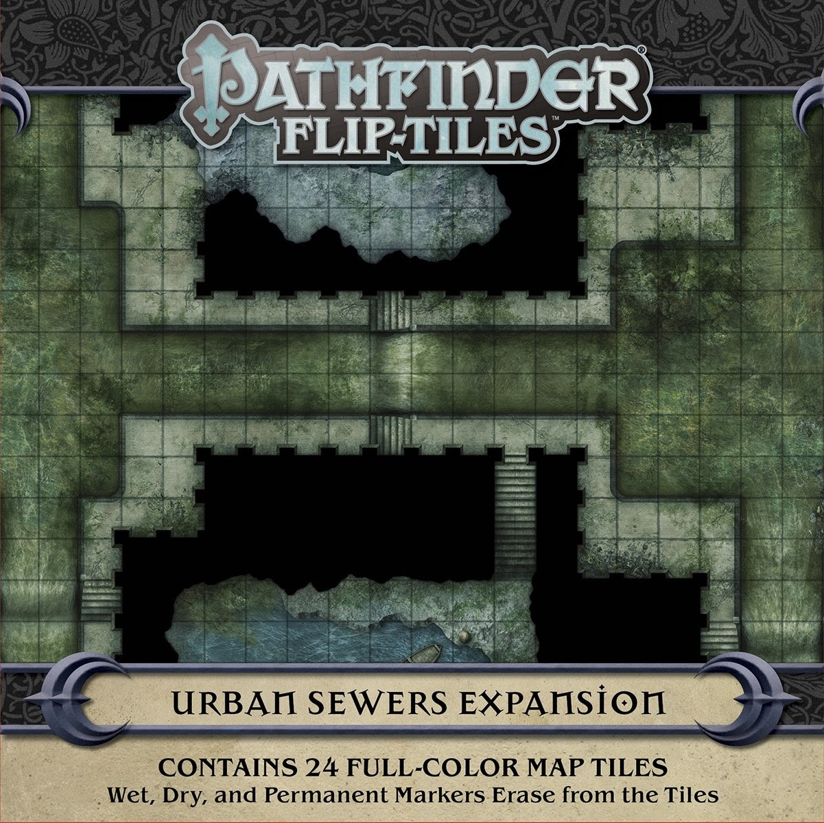 Pathfinder Accessories Flip Tiles Urban Sewers Expansion-1