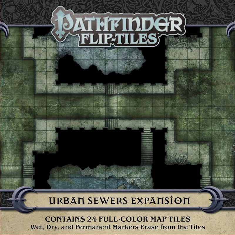 Pathfinder Accessories Flip Tiles Urban Sewers Expansion-1