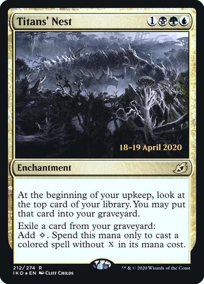 Titans' Nest [Ikoria: Lair of Behemoths Prerelease Promos]-1