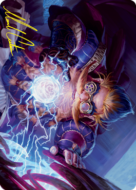 Storm-Kiln Artist Art Card (Gold-Stamped Signature) [Strixhaven: School of Mages Art Series]-1