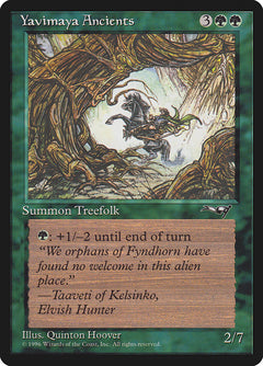 Yavimaya Ancients (Horse Art) [Alliances]-1
