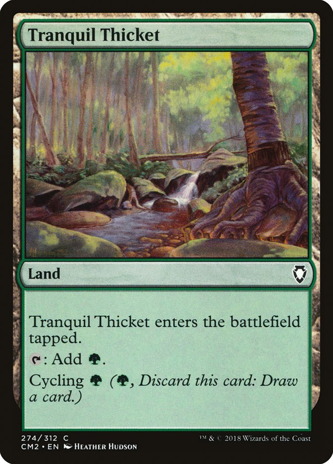 Tranquil Thicket [Commander Anthology Volume II]-1