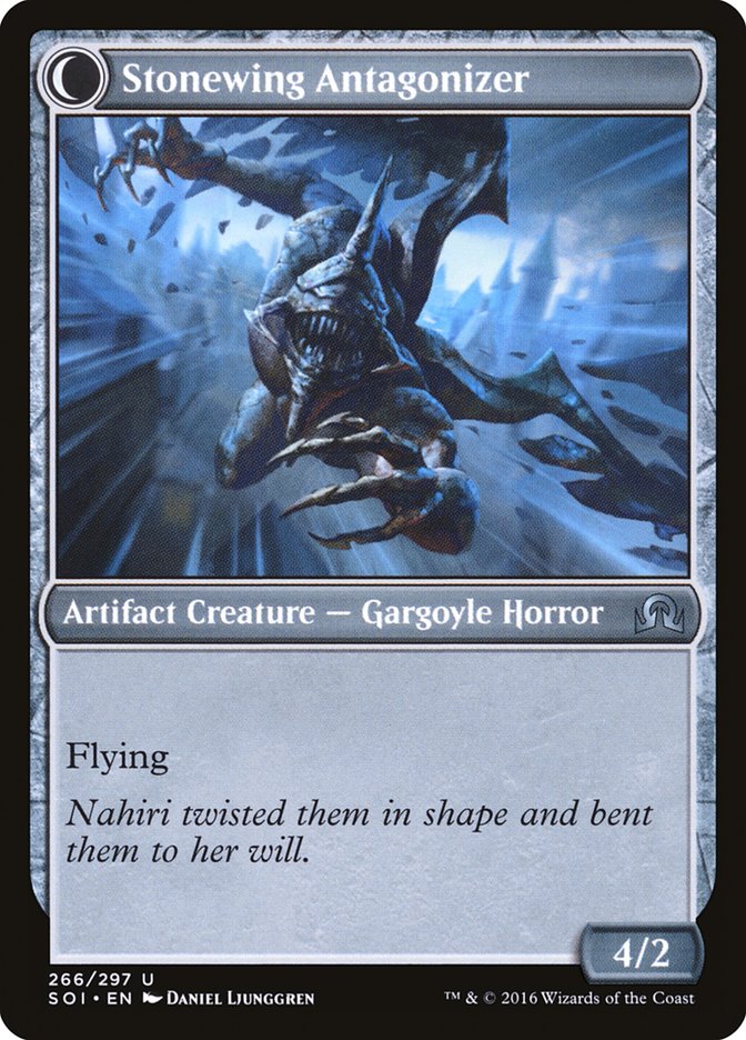 Thraben Gargoyle // Stonewing Antagonizer [Shadows over Innistrad]-2