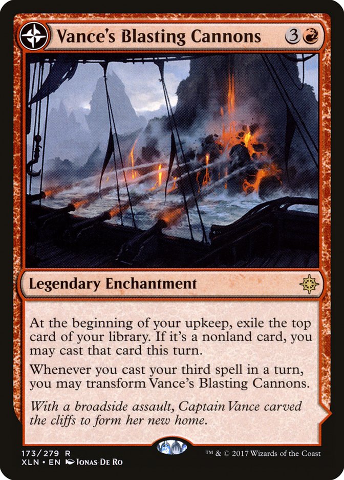 Vance's Blasting Cannons // Spitfire Bastion [Ixalan]-1