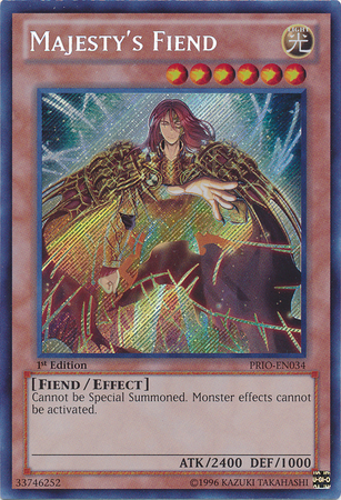 Majesty's Fiend [PRIO-EN034] Secret Rare