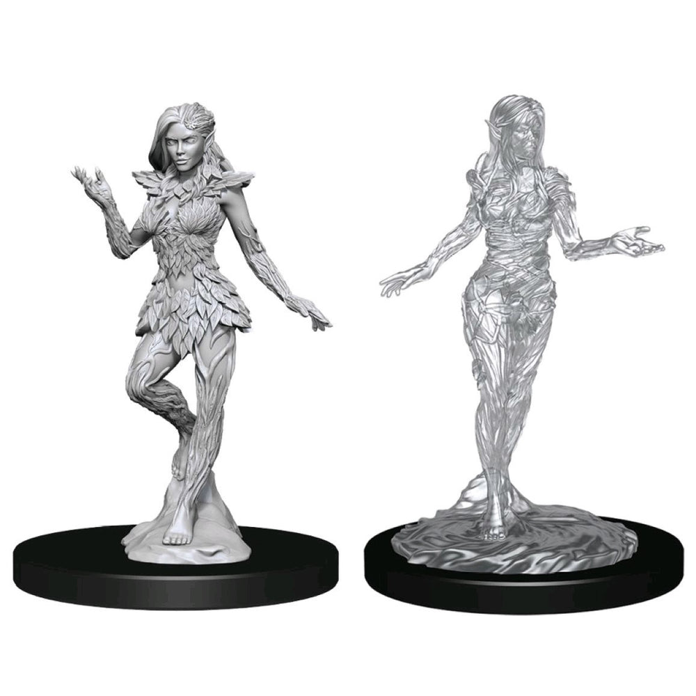 Pathfinder Deepcuts Unpainted Miniatures Nymph & Dryad