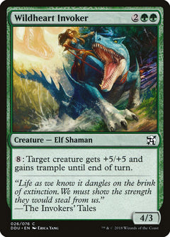 Wildheart Invoker [Duel Decks: Elves vs. Inventors]-1