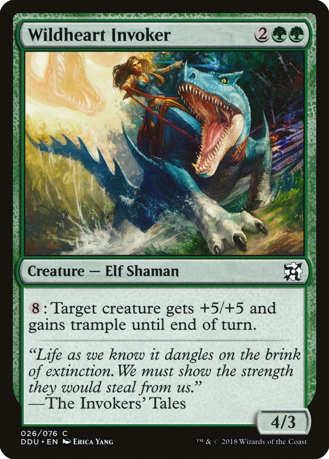 Wildheart Invoker [Duel Decks: Elves vs. Inventors]-1