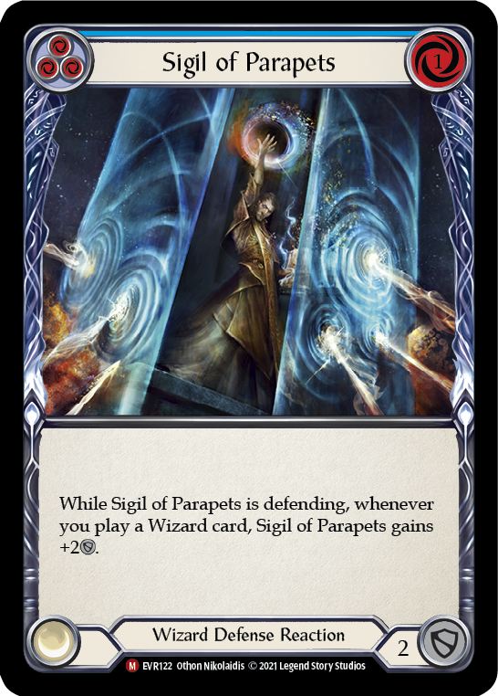 Sigil of Parapets [EVR122] (Everfest)  1st Edition Normal-1