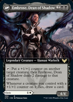 Shaile, Dean of Radiance // Embrose, Dean of Shadow (Extended Art) [Strixhaven: School of Mages]-2