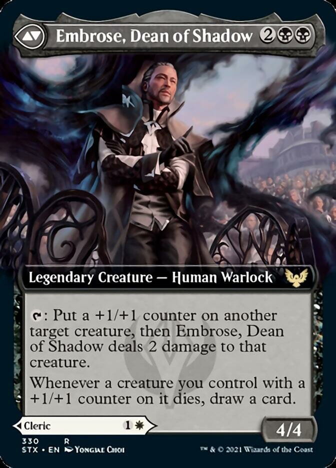 Shaile, Dean of Radiance // Embrose, Dean of Shadow (Extended Art) [Strixhaven: School of Mages]-2