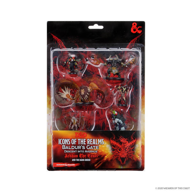 D&D Icons of the Realms Descent into Avernus Arkhan the Cruel and The Dark Order-1