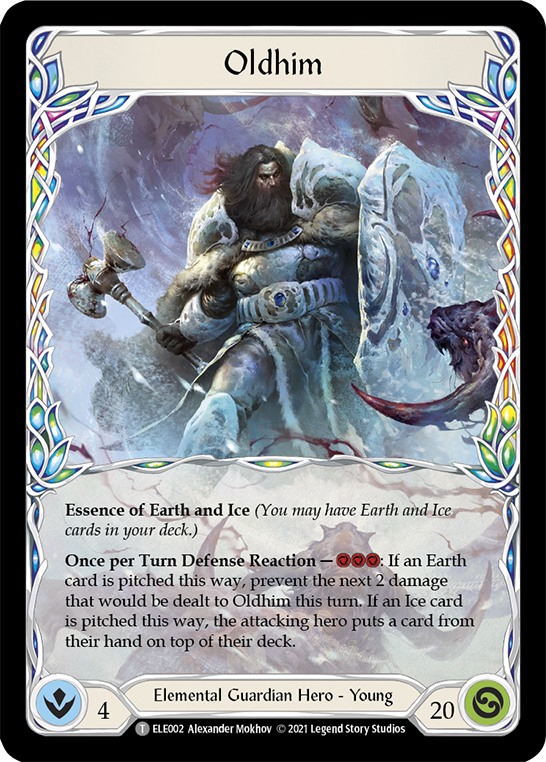 Oldhim // Frostbite [ELE111] (Tales of Aria)  1st Edition Normal-1