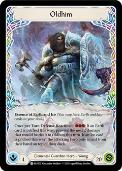 Oldhim // Frostbite [ELE111] (Tales of Aria)  1st Edition Normal-1