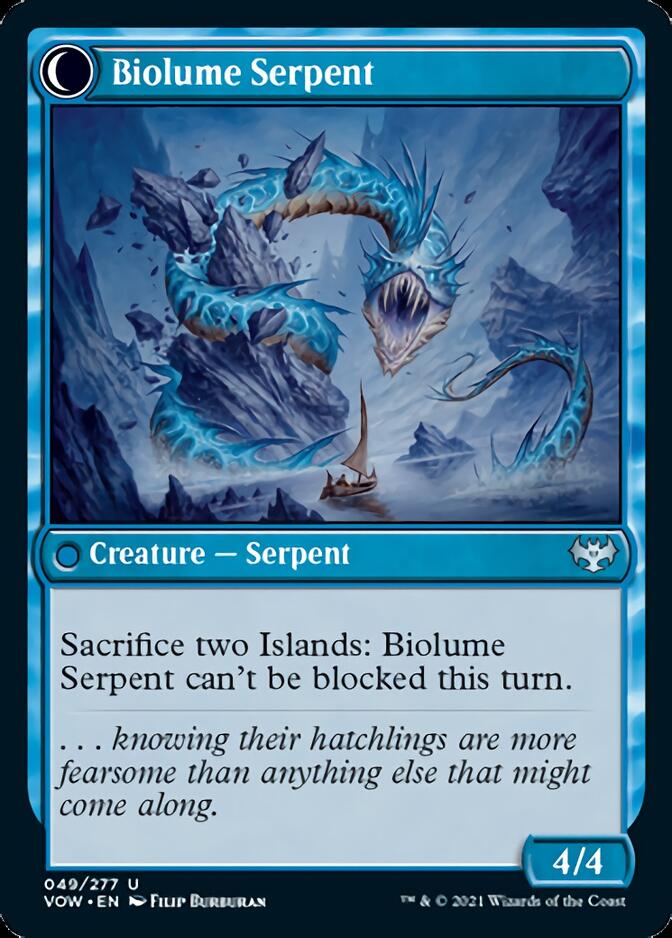 Biolume Egg // Biolume Serpent [Innistrad: Crimson Vow]-2