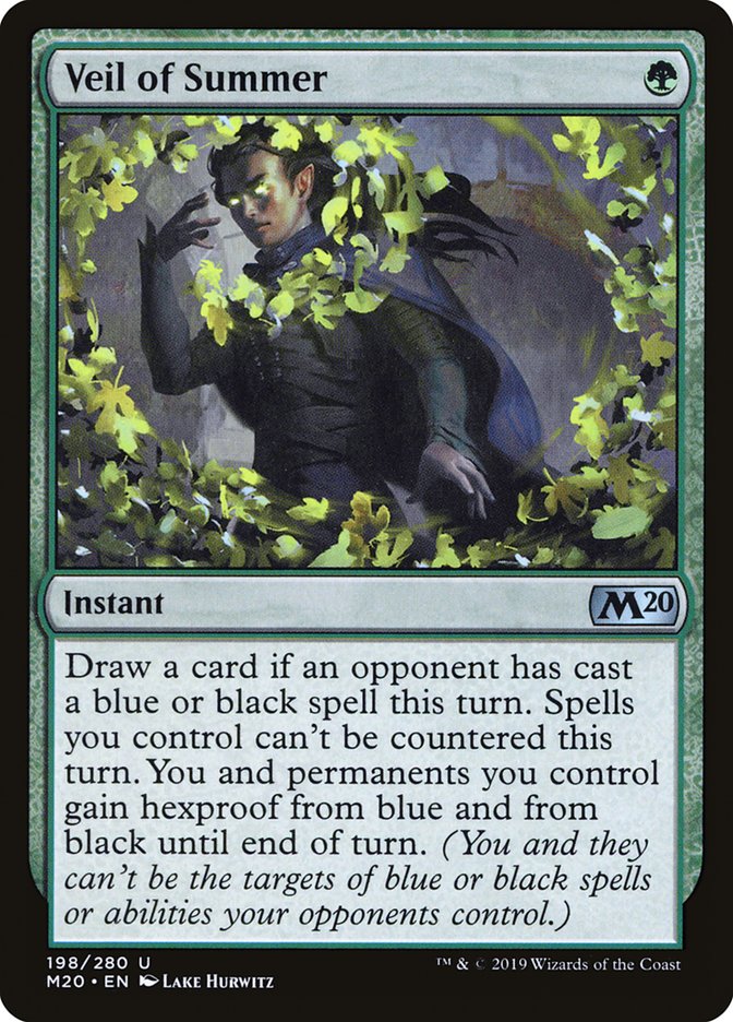 Veil of Summer [Core Set 2020]-1