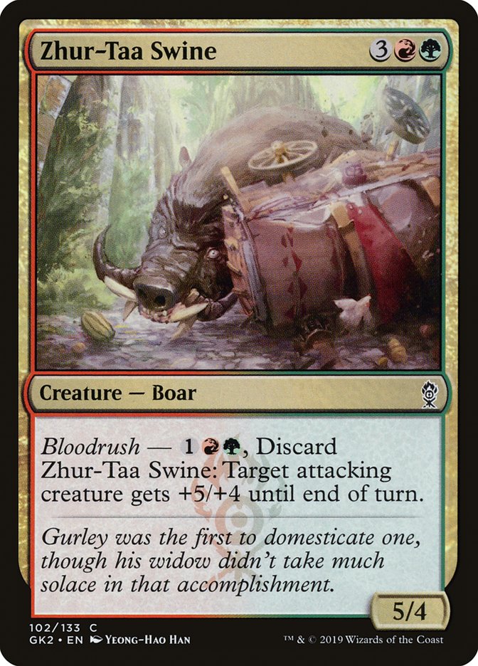Zhur-Taa Swine [Ravnica Allegiance Guild Kit]-1