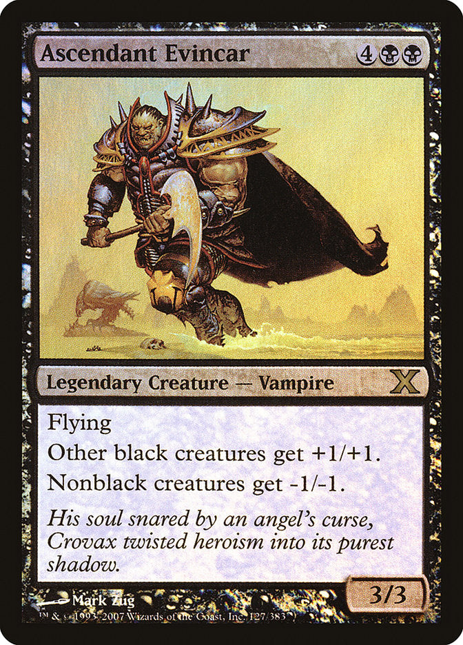 Ascendant Evincar (Premium Foil) [Tenth Edition]-1