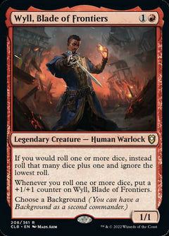 Wyll, Blade of Frontiers [Commander Legends: Battle for Baldur's Gate]-1