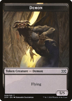 Demon Token [Double Masters Tokens]-1