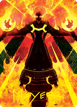 Urza's Rage Art Card (Gold-Stamped Signature) [Strixhaven: School of Mages Art Series]-1