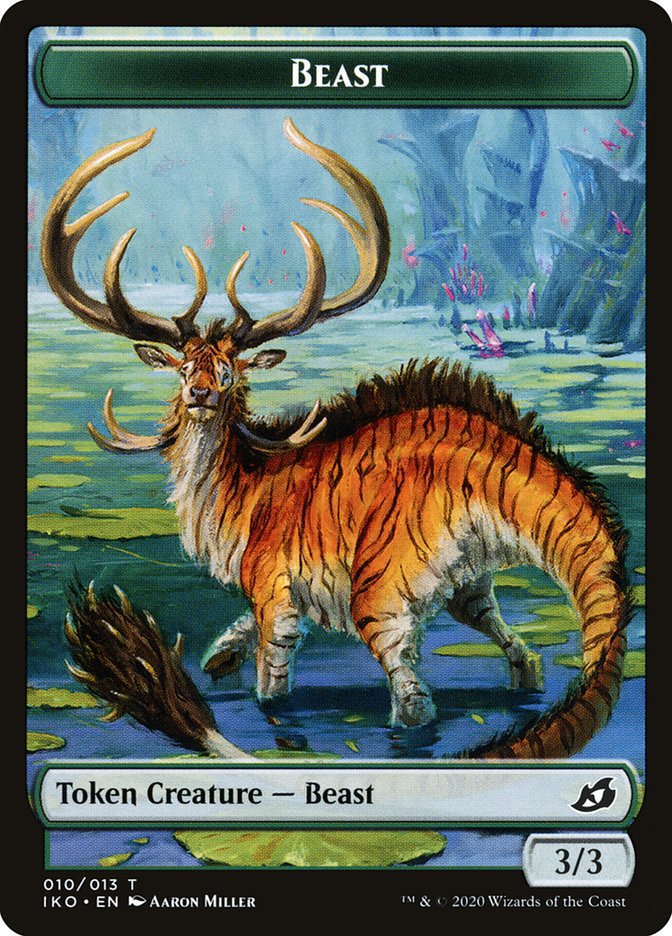 Beast Token [Ikoria: Lair of Behemoths Tokens]-1